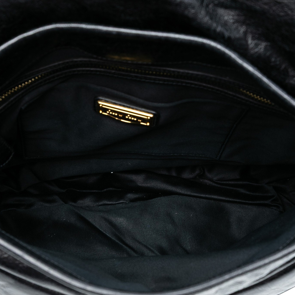 Pre-Loved Miu Miu Matelasse Nappa Coffer Satchel - Picture 4 of 6